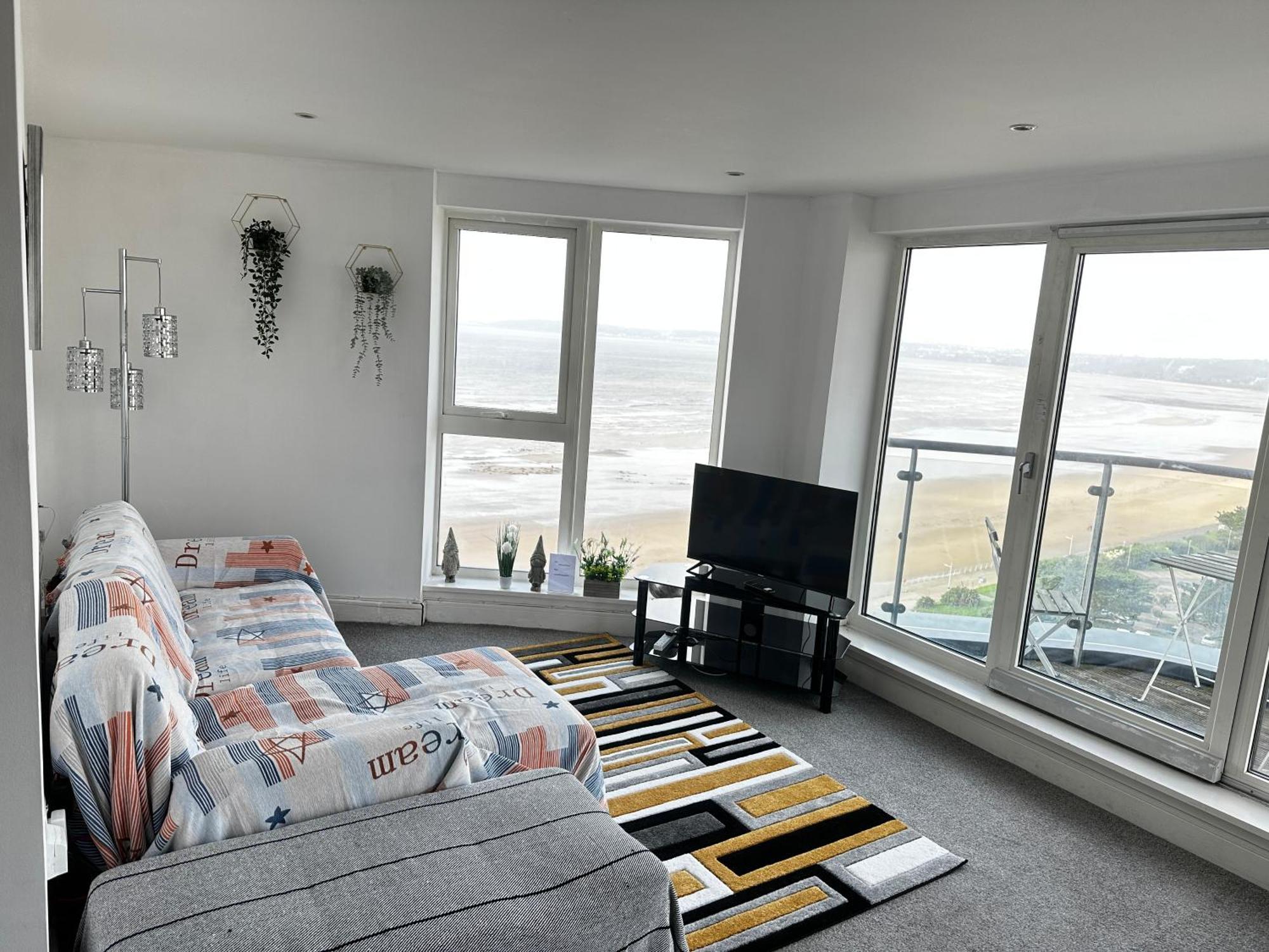 Stunning Ocean & City View Apt Swansea Extérieur photo
